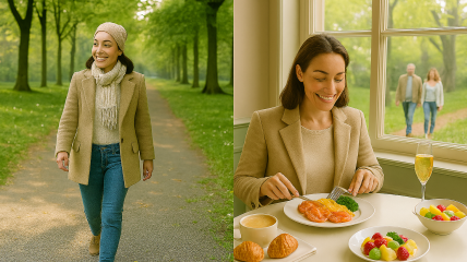 Ochtendwandeling met luxueuze brunch